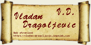 Vladan Dragoljević vizit kartica